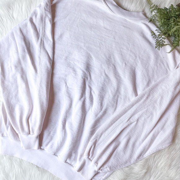 Le Best 90s Vintage Cancun Crewneck Sweatshirt White Pullover Sweater Sailboat S - Picture 3 of 5